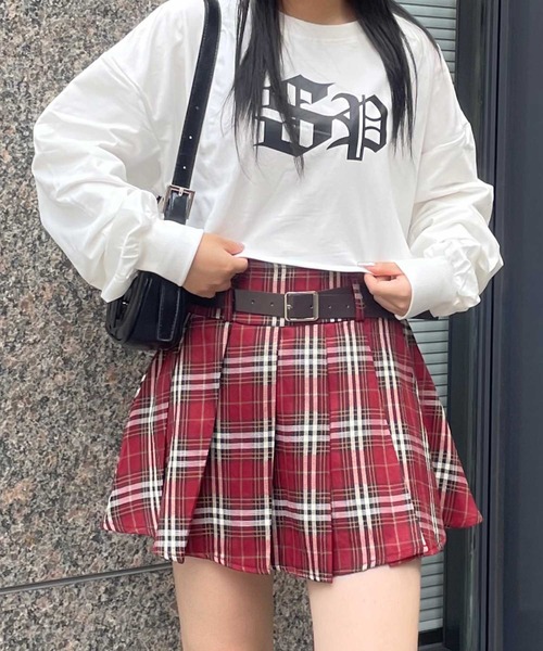 SPIGA(スピーガ)の「SPロゴショート丈スウェット(Tシャツ/カットソー・レディース・ブラック/ホワイト/グレー・FREE)」の7枚目の写真