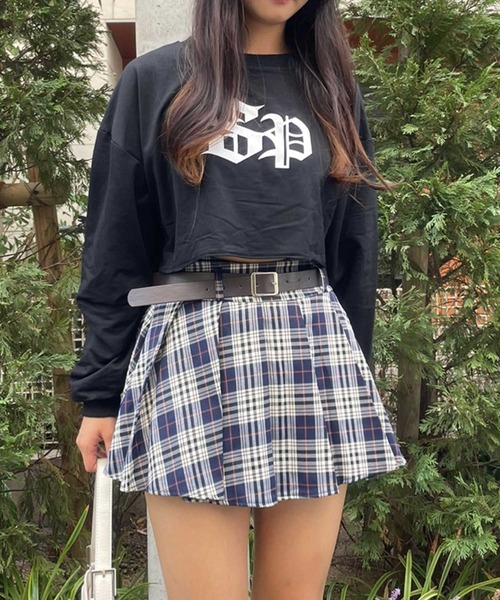 SPIGA(スピーガ)の「SPロゴショート丈スウェット(Tシャツ/カットソー・レディース・ブラック/ホワイト/グレー・FREE)」の12枚目の写真