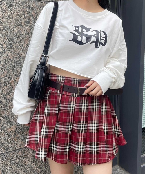 SPIGA(スピーガ)の「SPロゴショート丈スウェット(Tシャツ/カットソー・レディース・ブラック/ホワイト/グレー・FREE)」の16枚目の写真