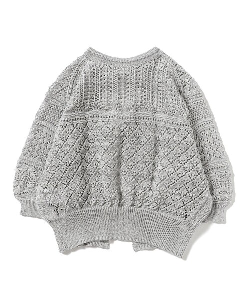 Ray BEAMS（レイビームス）の「BOUSSOLE × Ray BEAMS / 別注 ショート スリーブ カーディガン（カーディガン/ボレロ・レディース・ピンク/シルバー・ONE SIZE）」の12枚目の写真