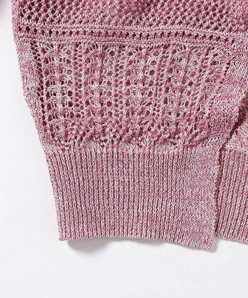 Ray BEAMS（レイビームス）の「BOUSSOLE × Ray BEAMS / 別注 ショート スリーブ カーディガン（カーディガン/ボレロ・レディース・ピンク/シルバー・ONE SIZE）」の15枚目の写真