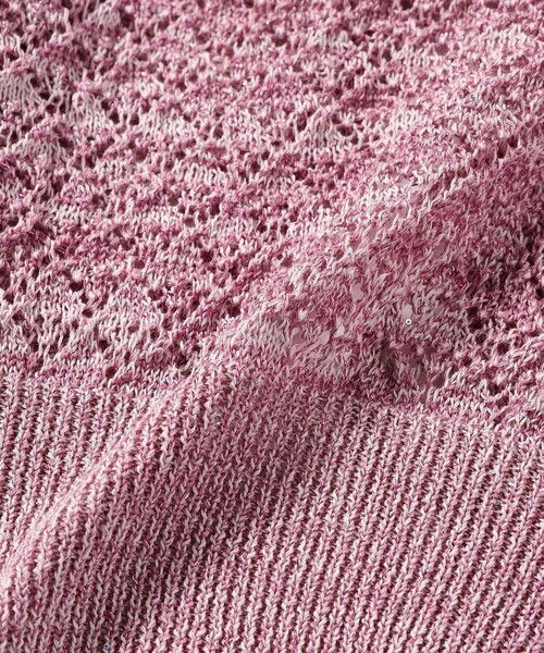 Ray BEAMS（レイビームス）の「BOUSSOLE × Ray BEAMS / 別注 ショート スリーブ カーディガン（カーディガン/ボレロ・レディース・ピンク/シルバー・ONE SIZE）」の17枚目の写真