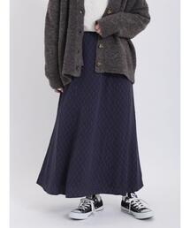 Samansa Mos2 | 【帯電防止】柄アソートスッキリストレートスカート(スカート)