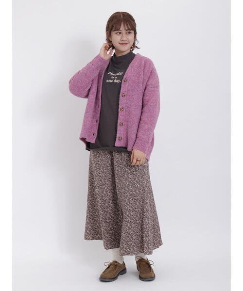 Samansa Mos2（サマンサ モスモス）の「【帯電防止】柄アソートスッキリストレートスカート（スカート・レディース・ブラック/レッド/ベージュ/ブルー・F）」の10枚目の写真