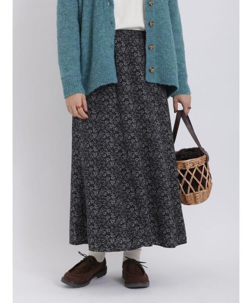 Samansa Mos2（サマンサ モスモス）の「【帯電防止】柄アソートスッキリストレートスカート（スカート・レディース・ブラック/レッド/ベージュ/ブルー・F）」の13枚目の写真