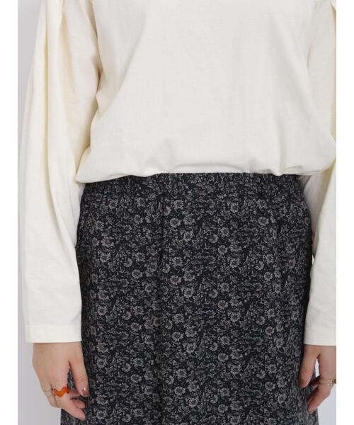 Samansa Mos2（サマンサ モスモス）の「【帯電防止】柄アソートスッキリストレートスカート（スカート・レディース・ブラック/レッド/ベージュ/ブルー・F）」の19枚目の写真