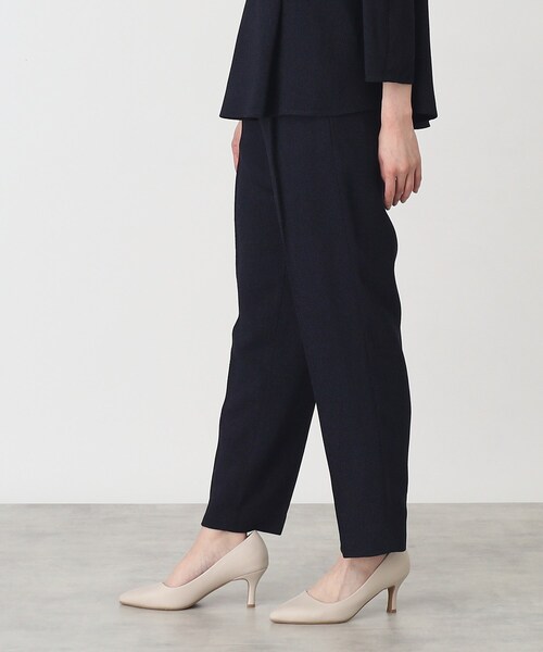 THE SHOP TK （ザ ショップ ティーケー ）の「◆【セレモニー/入卒/SETUP可/洗える】ツイードストレートパンツ（その他パンツ・レディース・ホワイト系6/ネイビー系3/ブルー系その他5・12/13）」の19枚目の写真