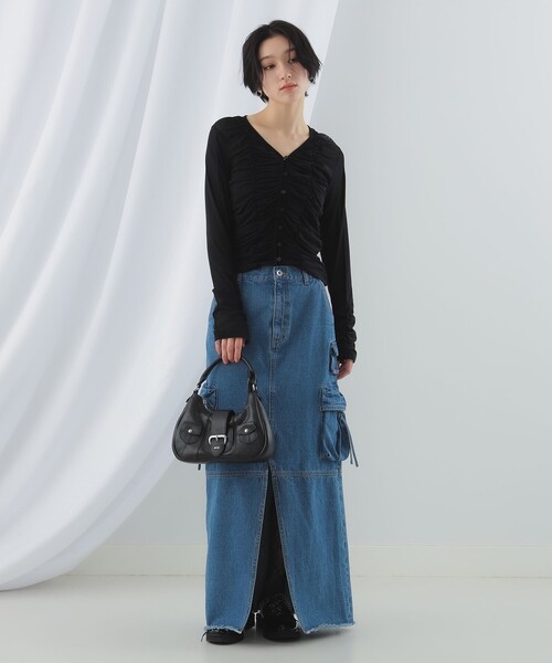 Ray BEAMS - 【新品未使用】ビームス チュールロングカーディガン 385176832.jpg?1522216892