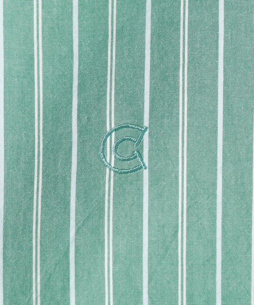 COLONY CLOTHING 長袖ストライプシャツ L ブルーグレー COLONY CLOTHING 長袖ストライプシャツ L ブルーグレーの通販 by