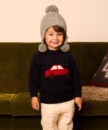 petit main | モチーフジャガードニット(ニット/セーター)