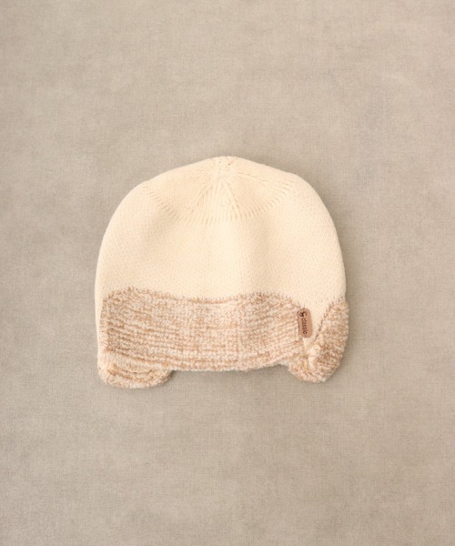 FUNALIVE（ファンアライブ）の「JON ニット帽子　耳当て（ニットキャップ/ビーニー・メンズ・ブルー/ホワイト/ブラック/ネイビー/レッド/グレー/ブラウン・FREE）」の8枚目の写真