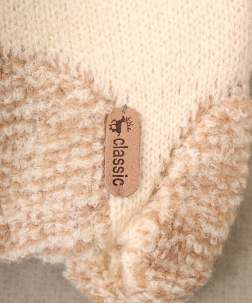 FUNALIVE（ファンアライブ）の「JON ニット帽子　耳当て（ニットキャップ/ビーニー・メンズ・ブルー/ホワイト/ブラック/ネイビー/レッド/グレー/ブラウン・FREE）」の18枚目の写真