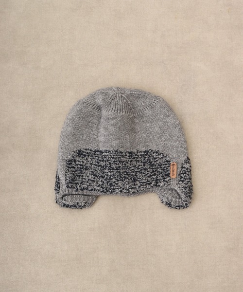 FUNALIVE（ファンアライブ）の「JON ニット帽子　耳当て（ニットキャップ/ビーニー・メンズ・ブルー/ホワイト/ブラック/ネイビー/レッド/グレー/ブラウン・FREE）」の10枚目の写真