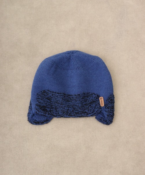 FUNALIVE（ファンアライブ）の「JON ニット帽子　耳当て（ニットキャップ/ビーニー・メンズ・ブルー/ホワイト/ブラック/ネイビー/レッド/グレー/ブラウン・FREE）」の13枚目の写真