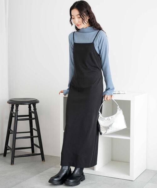 WEGO(ウィゴー)の「WEGO/カラーメロウロンT(Tシャツ/カットソー・レディース・ブラック/ホワイト/サックスブルー・FREE)」の14枚目の写真