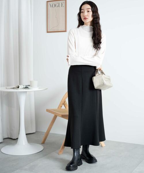 WEGO(ウィゴー)の「WEGO/カラーメロウロンT(Tシャツ/カットソー・レディース・ブラック/ホワイト/サックスブルー・FREE)」の6枚目の写真