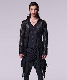 ジャケット・アウター kiryuyrik Layered No Collar Flare Jacket kiryuyrik Layered No Collar Flare Jacket