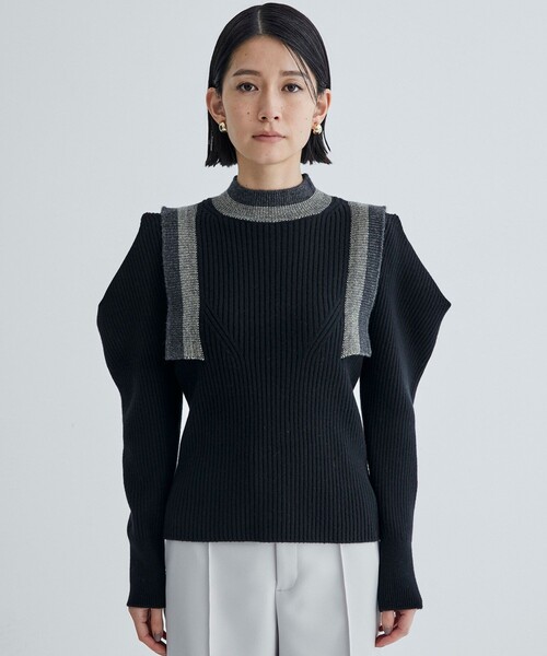 ユナイテッドトウキョウ united tokyo コクーンショルダーニット UNITED TOKYO（ユナイテッドトウキョウ）の「コクーンショルダーニット