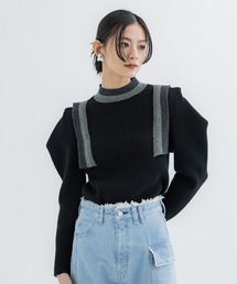 UNITED TOKYO | コクーンショルダーニット(ニット/セーター)