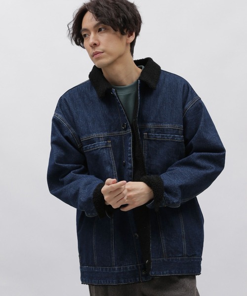 LAKOLE（ラコレ）の「デニム裏ボアジャケット / 970379（デニム