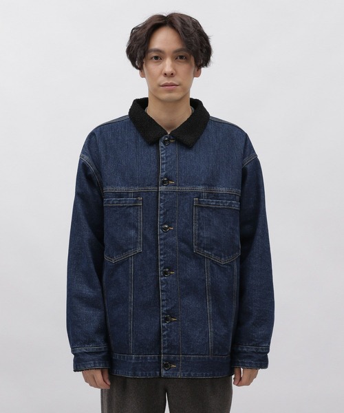 LAKOLE（ラコレ）の「デニム裏ボアジャケット / 970379（デニム