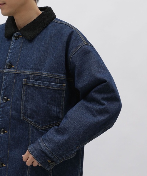 LAKOLE（ラコレ）の「デニム裏ボアジャケット / 970379（デニム