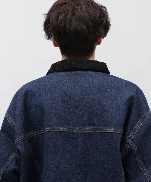 LAKOLE（ラコレ）の「デニム裏ボアジャケット / 970379（デニム