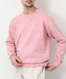 NOLLEY'S goodman | 《ビジカジ対応》ラムウール プルオーバー クルーネックニット(ニット/セーター)