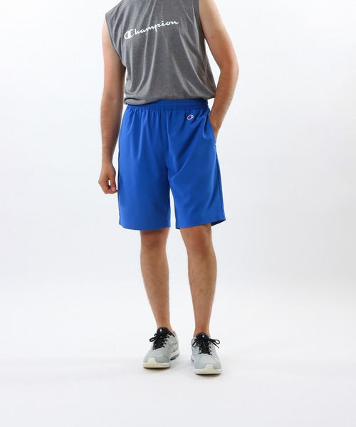 Champion（チャンピオン）の「【Champion/チャンピオン】メンズ スポーツ ショーツ（その他パンツ・メンズ・スモーキーグリーン系/ブラック/ネイビー/チャコール/ブルー・MEDIUM/X-LARGE/LARGE）」の5枚目の写真