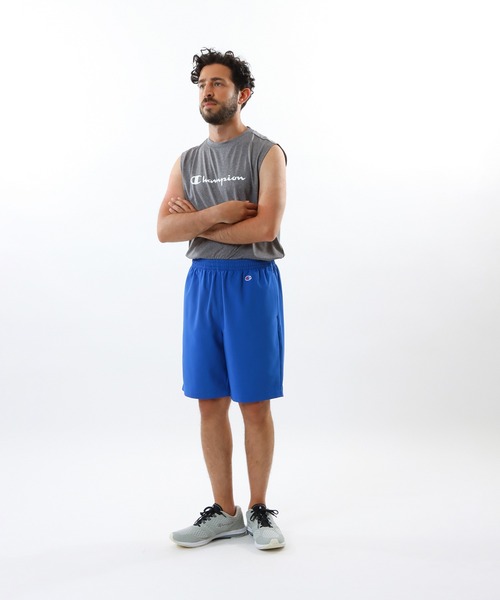 Champion（チャンピオン）の「【Champion/チャンピオン】メンズ スポーツ ショーツ（その他パンツ・メンズ・スモーキーグリーン系/ブラック/ネイビー/チャコール/ブルー・MEDIUM/X-LARGE/LARGE）」の11枚目の写真