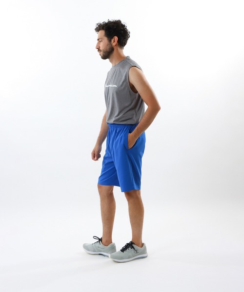 Champion（チャンピオン）の「【Champion/チャンピオン】メンズ スポーツ ショーツ（その他パンツ・メンズ・スモーキーグリーン系/ブラック/ネイビー/チャコール/ブルー・MEDIUM/X-LARGE/LARGE）」の12枚目の写真