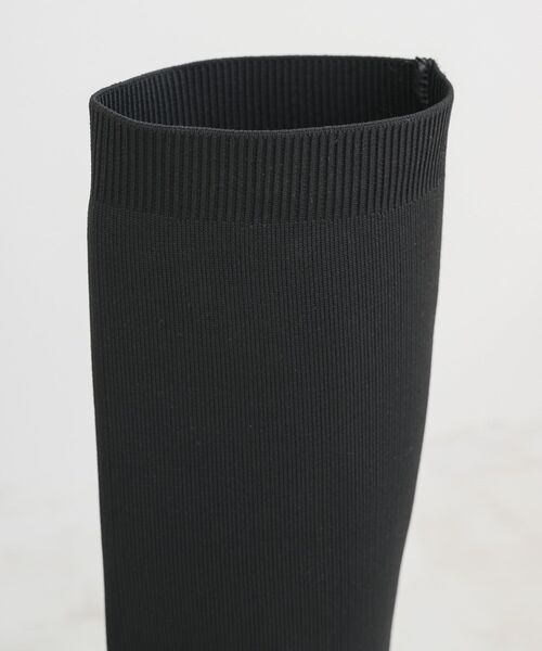ems excite(エムズエキサイト)の「ソックスロングブーツ(ブーツ・レディース・ブラック/グレー系その他2・LARGE/MEDIUM)」の17枚目の写真