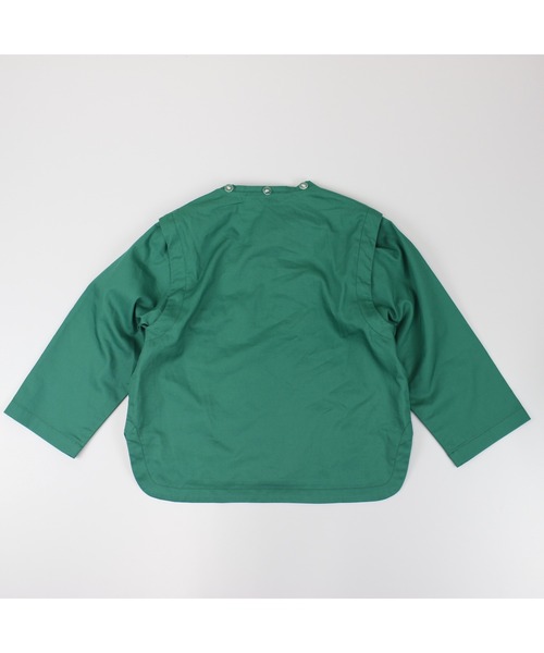 オーセンティックリラックスパーカーグリーン 5252 BY O!Oi OiOi パーカー SIGNATURE HOODIE シグネチャー