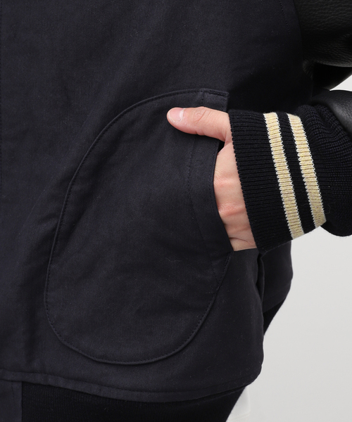 Nigel Cabourn（ナイジェルケーボン）の「【NIGEL CABOURN/ナイジェルケーボン】M42 DECK JACKET MIX（その他アウター・メンズ・ネイビー・46/48）」の10枚目の写真