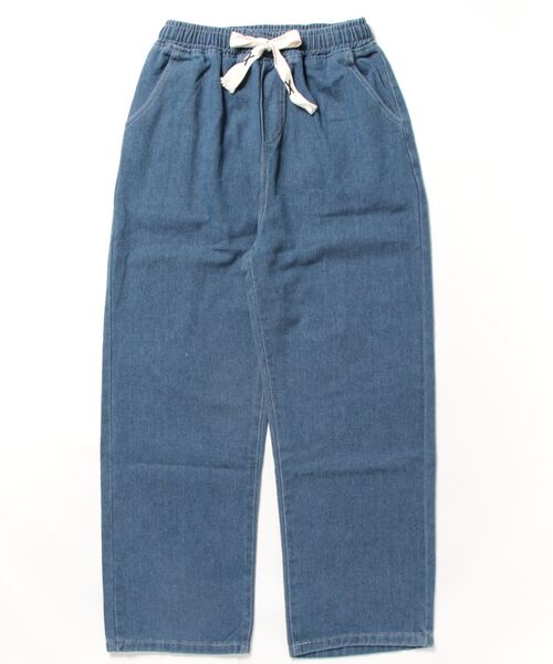 VIBGYOR(ヴィブジョー)の「デニムパンツ(BL)(デニムパンツ・メンズ・サックスブルー/ブラック/ブルー・MEDIUM/LARGE)」の3枚目の写真