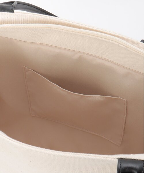 VENCEEXCHANGE（ヴァンスエクスチェンジ）の「メイルトートバッグ（トートバッグ・レディース・ブラック/オフホワイト/ゴールド・FREE）」の4枚目の写真