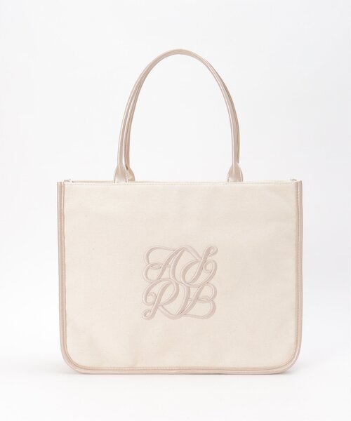 VENCEEXCHANGE（ヴァンスエクスチェンジ）の「メイルトートバッグ（トートバッグ・レディース・ブラック/オフホワイト/ゴールド・FREE）」の19枚目の写真