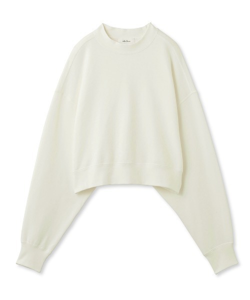 Mila Owen(ミラオーウェン)の「【WEB限定カラー】短丈ハイネックスウェット【マシーンウォッシャブル】(Tシャツ/カットソー・レディース・ホワイト/ベージュ/グレー/チャコールグレー・0/1)」の19枚目の写真