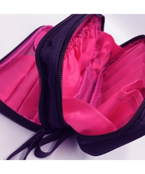 Miniministore（ミニミニストア）の「コスメポーチ レディース 化粧ポーチ（ポーチ・レディース・ブラック/フューシャピンク・FREE）」の9枚目の写真