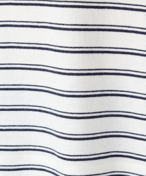 COMME CA ISM(コムサイズム)の「マルチボーダー ロングTシャツ(Tシャツ/カットソー・レディース・ホワイト×ネイビー/ネイビー×ホワイト・MEDIUM/LARGE)」の16枚目の写真