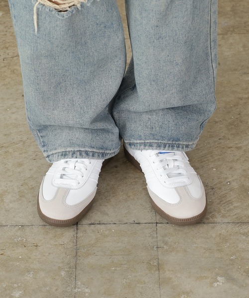 adidas（アディダス）の「adidas/アディダス SAMBA OG アディダスオリジナルス サンバ スニーカー 2026年春夏（スニーカー・メンズ・ホワイト/ブラック・23/23.5/24/24.5/25/26/26.5/27/27.5/28）」の17枚目の写真