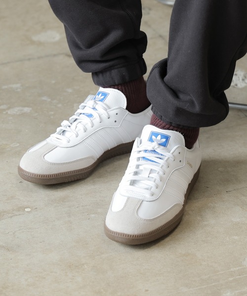 adidas（アディダス）の「adidas/アディダス SAMBA OG アディダスオリジナルス サンバ スニーカー 2026年春夏（スニーカー・メンズ・ホワイト/ブラック・23/23.5/24/24.5/25/26/26.5/27/27.5/28）」の18枚目の写真