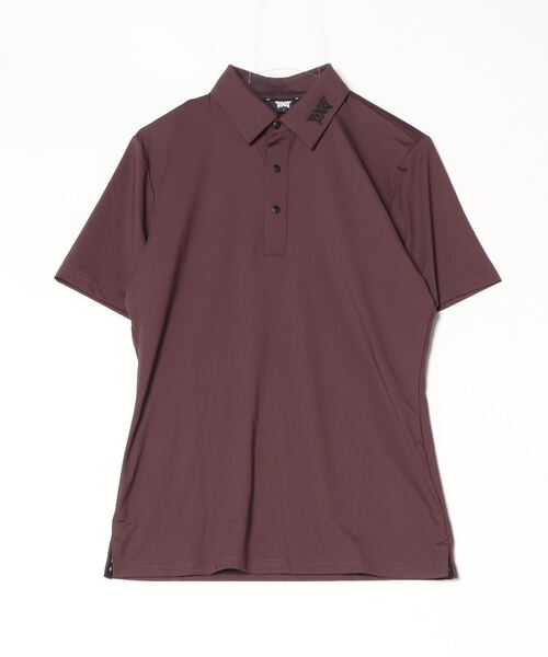 Men's Athletic Fit BP Signature Polo Aubergine