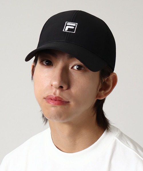 FILA(フィラ)の「【FILA/フィラ】リプリーブ×メッシュ ミニロゴキャップ(キャップ・メンズ・ネイビー/ブラック/ホワイト・FREE)」の13枚目の写真
