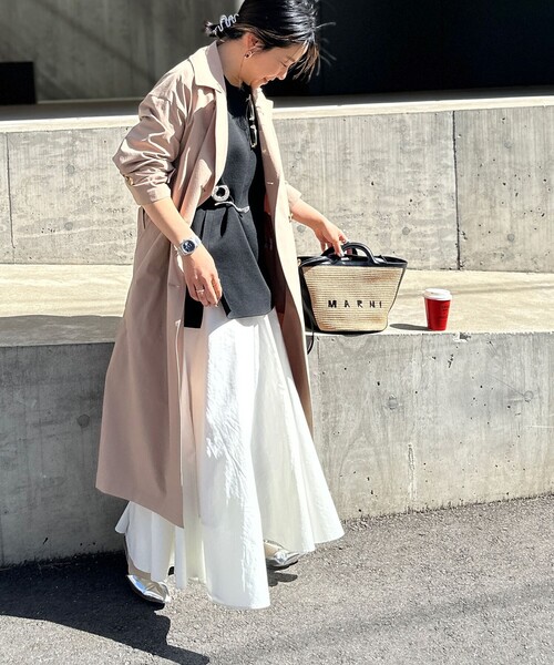 Rie Miller（リエミラー）の「《手洗い可能》スキッパーニットジレ 