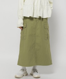 niko and... | バックサテンミリタリースカート(スカート)