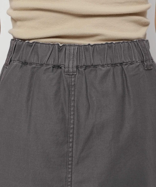 niko and...（ニコアンド）の「バックサテンミリタリースカート（スカート・レディース・カーキ/アイボリー/チャコール・MEDIUM/LARGE）」の21枚目の写真