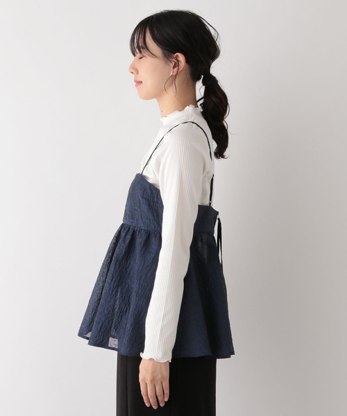 GLOBAL WORK（グローバルワーク）の「アソートキャミブラウスチュニック/102657（キャミソール・レディース・ブラック/ブルー・FREE）」の14枚目の写真