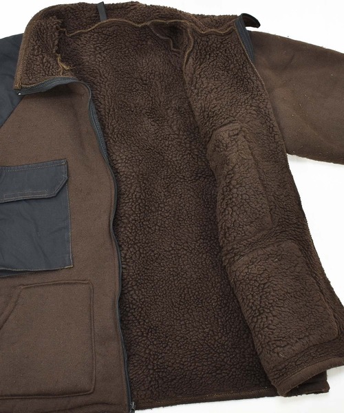 VINTAGE(ヴィンテージ)の「【ヴィンテージ古着】90's U.S.ARMY ECWCS GEN1 ボアライナー ベアジャケット(ミリタリージャケット・メンズ・ブラウン・X-LARGE)」の5枚目の写真