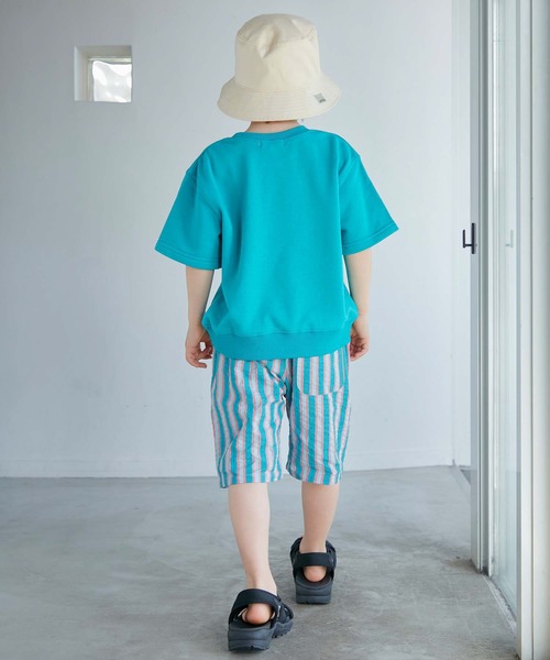 ROPE' PICNIC(ロペピクニック)の「【KIDS】コカゲルダウンバケットハット/リンクコーデ(ハット・キッズ・ブラック/キナリ・FREE)」の6枚目の写真